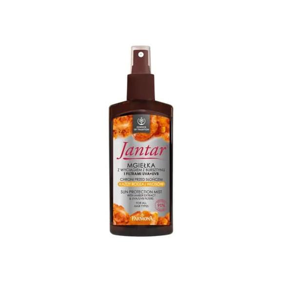 Jantar Medica, mgiełka ochronna do włosów z filtrem UVA/UVB, 150 ml - zdjęcie produktu
