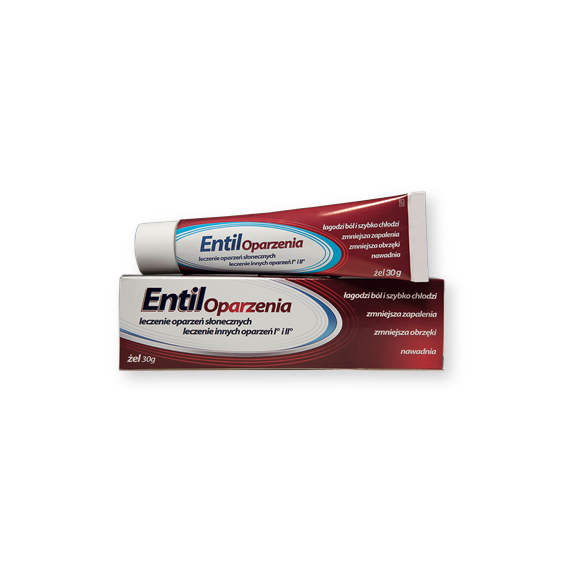 Entil, żel na oparzenia, 30 g Entil, żel na oparzenia, 30 g - zdjęcie produktu