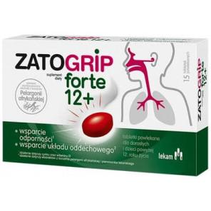 Zatogrip Forte 12+, dla dzieci i dorosłych, tabletki, 15 szt. - zdjęcie produktu