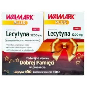Walmark Lecytyna Forte 1200 mg, kapsułki 2 x 80 szt. - zdjęcie produktu