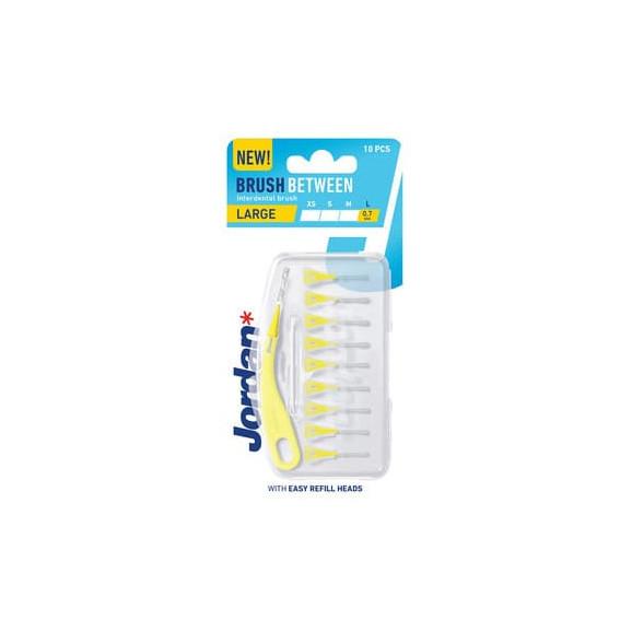 Jordan Brush Between, szczoteczki międzyzębowe L, 10 szt. - zdjęcie produktu