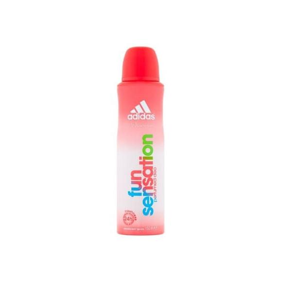 Adidas Fun Sensation, dezodorant w sprayu dla kobiet, 150 ml - zdjęcie produktu