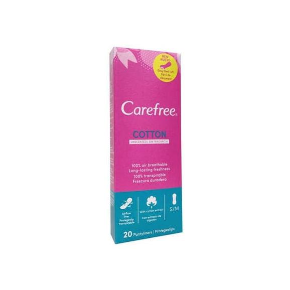 Carefree Cotton, wkładki higieniczne, 20 szt. - zdjęcie produktu