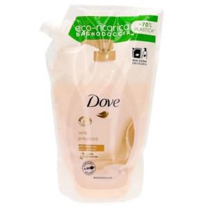 Dove, żel pod prysznic, jedwab, zapas, 720 ml - zdjęcie produktu