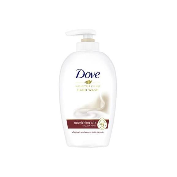 Dove Nourishing Silk, kremowe mydło w płynie, 250 ml - zdjęcie produktu