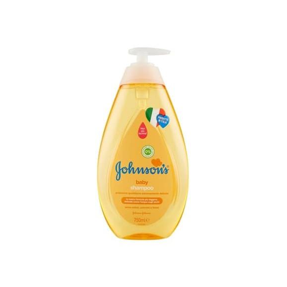 Johnson's Baby Classic, szampon do włosów dla dzieci i niemowląt z pompką, 750 ml - zdjęcie produktu