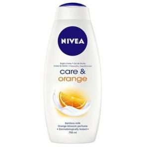 Nivea Care & Orange, kremowy żel pod prysznic, 750 ml - zdjęcie produktu