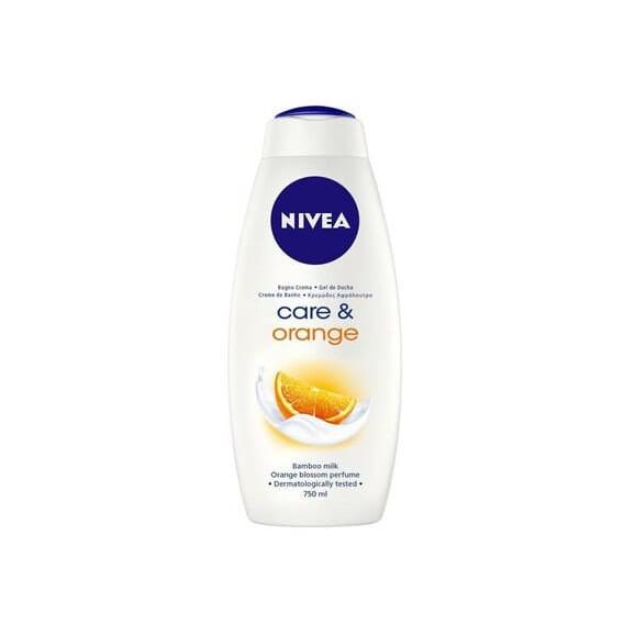 Nivea Care & Orange, kremowy żel pod prysznic, 750 ml - zdjęcie produktu