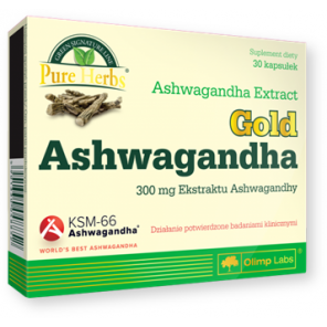 Olimp Gold Ashwagandha (Ashwagandha Premium), kapsułki, 30 szt. - zdjęcie produktu