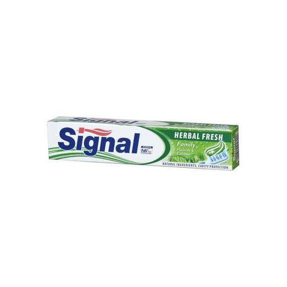 Signal Herbal Fresh Family, pasta do zębów, 75 ml - zdjęcie produktu