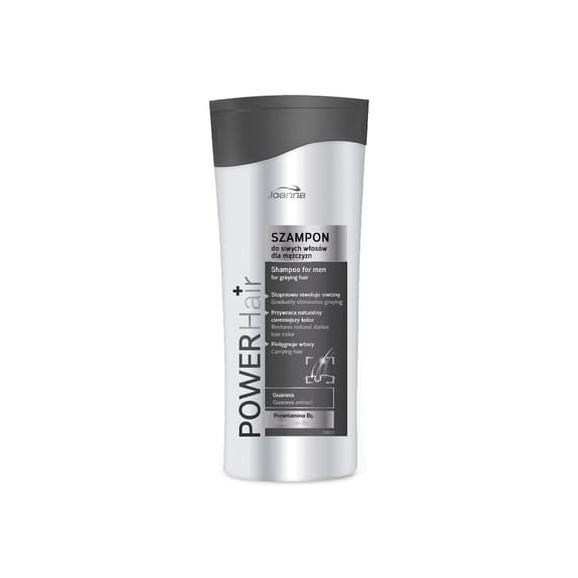 Joanna Power Hair, szampon do siwych włosów dla mężczyzn, 200 ml - zdjęcie produktu