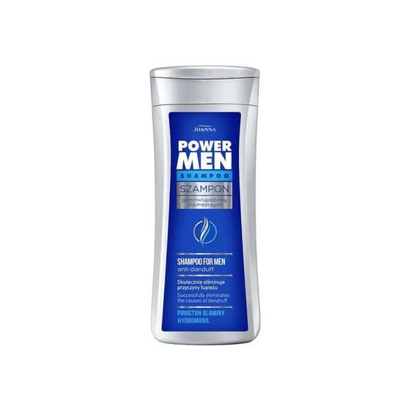 Joanna Power Men, szampon przeciwłupieżowy dla mężczyzn, 200 ml - zdjęcie produktu