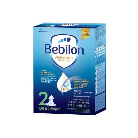 Bebilon 2 Advance Pronutra, mleko następne, powyżej 6 miesiąca, proszek, 1000 g - zdjęcie produktu