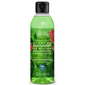 Barwa Naturalna, Kaktusowy szampon nawilżający, 300 ml - zdjęcie produktu