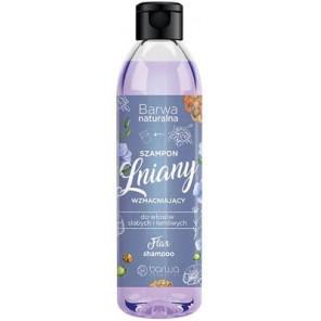 Barwa Naturalna, Lniany szampon wzmacniający, 300 ml - zdjęcie produktu
