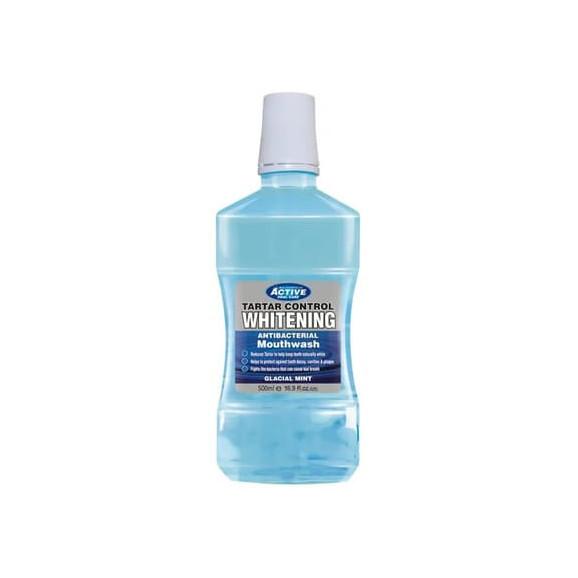 Beauty Formulas Active Oral Care Glacial Mint, płyn do płukania jamy ustnej, 500 ml - zdjęcie produktu