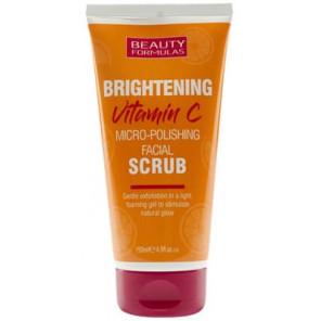 Beauty Formulas Brightening Vitamin C, rozjaśniający peeling do twarzy, z witaminą C, 150 ml - zdjęcie produktu