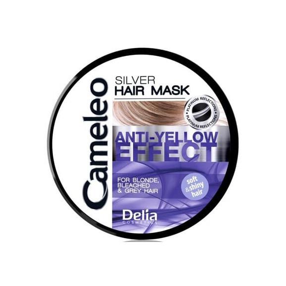Cameleo Silver Anti Yellow Effect, maska do włosów neutralizująca żółtawe odcienie, 200 ml - zdjęcie produktu