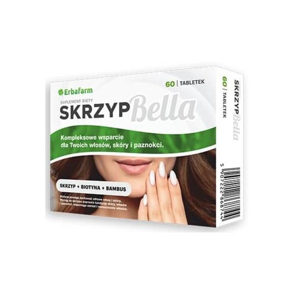 Erbafarm Skrzyp Bella, tabletki, 60 szt. - zdjęcie produktu