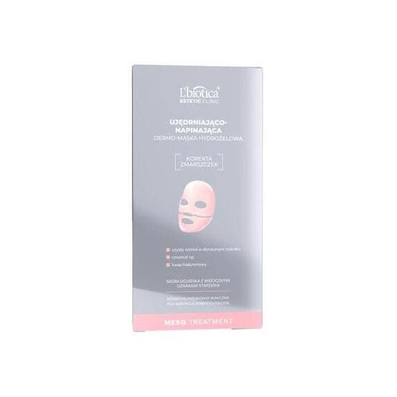 L'BIOTICA Estetic Clinic Meso Treatment, ujędrniająco-napinająca dermo-maska hydrożelowa do twarzy, 23 ml - zdjęcie produktu