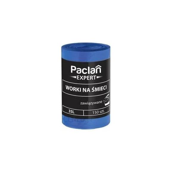 Paclan Expert, worki na śmieci, zawiązywane 35 L, 150 szt. Paclan Expert, worki na śmieci, zawiązywane 35 L, 150 szt. - zdjęcie produktu
