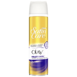 Gillette Satin Care Olay Violet Swirl, żel do golenia dla kobiet, 200 ml - zdjęcie produktu