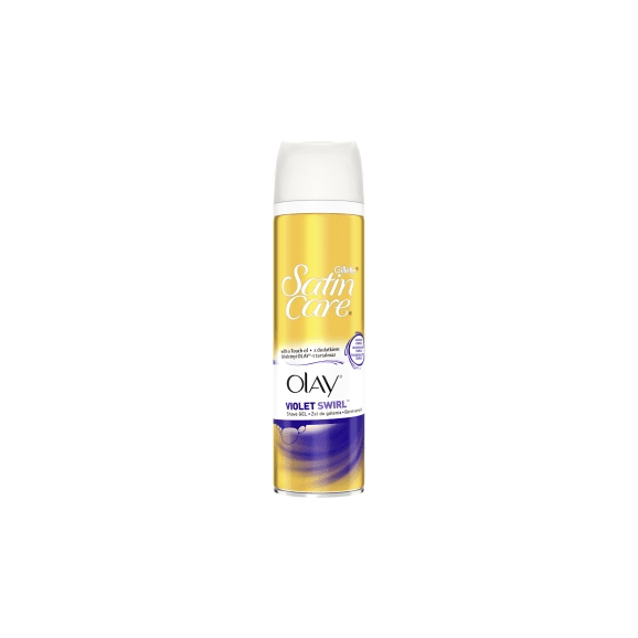 Gillette Satin Care Olay Violet Swirl, żel do golenia dla kobiet, 200 ml - zdjęcie produktu