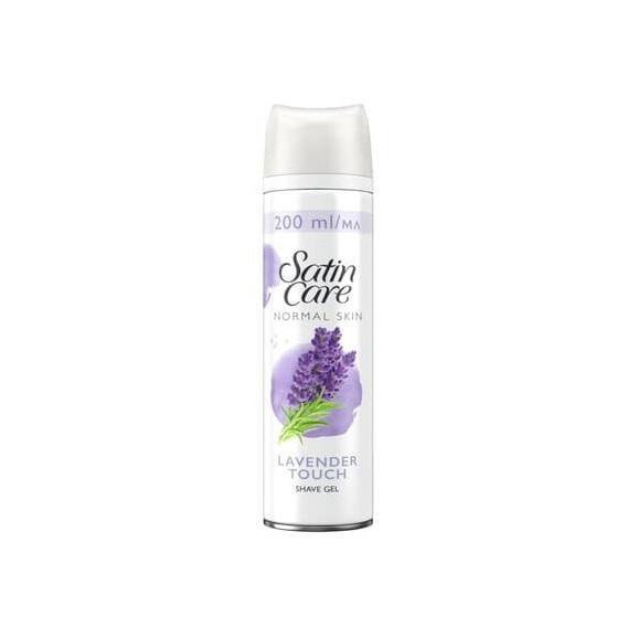 Gillette Satin Care Lavender Touch, żel do golenia dla kobiet, 200 ml - zdjęcie produktu