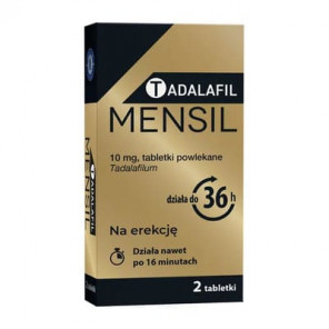 Tadalafil Mensil, 10mg, tabletki powlekane, 2 szt. - zdjęcie produktu
