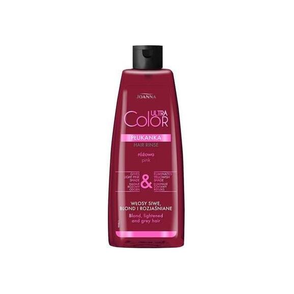 Joanna Ultra Color, płukanka do włosów różowa, 150 ml - zdjęcie produktu