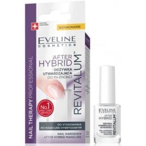Eveline Cosmetics Nail Therapy Professional After Hybrid, odżywka do paznokci utwardzająca, 12 ml - zdjęcie produktu