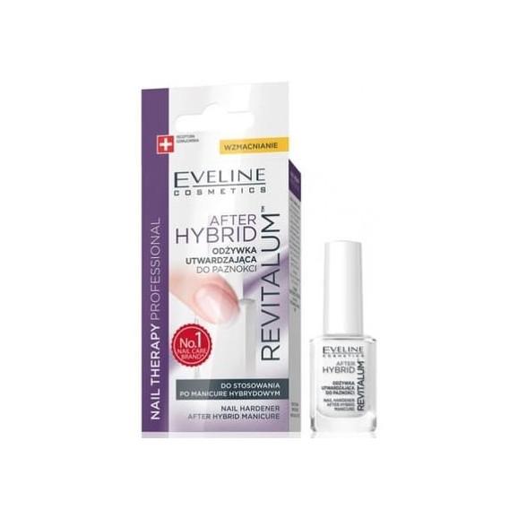 Eveline Cosmetics Nail Therapy Professional After Hybrid, odżywka do paznokci utwardzająca, 12 ml - zdjęcie produktu