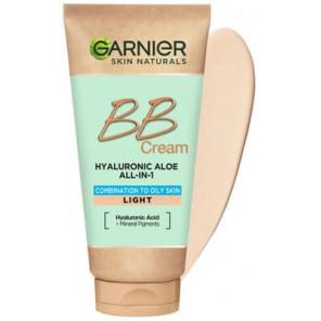 Garnier Hyaluronic Aloe All-In-1 BB Cream, nawilżający krem BB dla skóry tłustej i mieszanej, Jasny, 50 ml - zdjęcie produktu