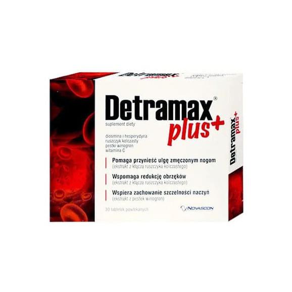 Detramax Plus, tabletki, 30 szt. - zdjęcie produktu