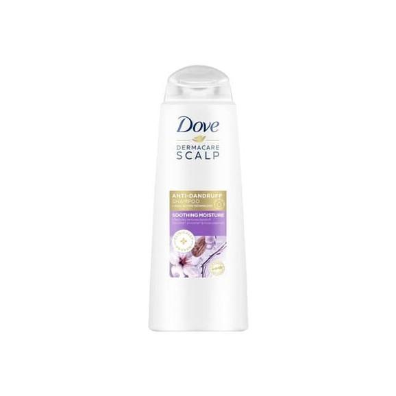 Dove Derma Care Scalp Soothing Moisture, szampon do włosów przeciwłupieżowy, 400 ml - zdjęcie produktu