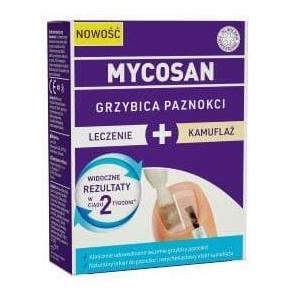 Mycosan Grzybica Paznokci, leczenie + kamuflaż, 1 szt. - zdjęcie produktu