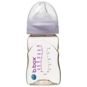 B.Box, butelka do karmienia niemowląt ze smoczkiem, piwonia, 180 ml - zdjęcie produktu