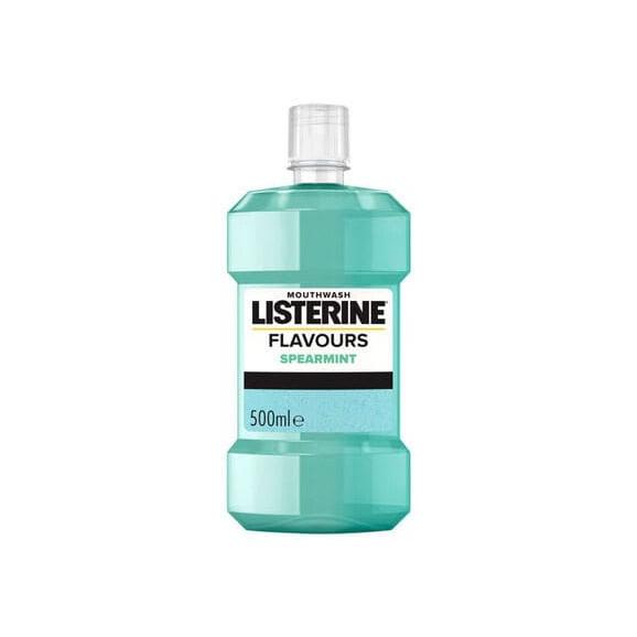 Listerine Flavours Spearmint, płyn do płukania jamy ustnej, 500 ml - zdjęcie produktu