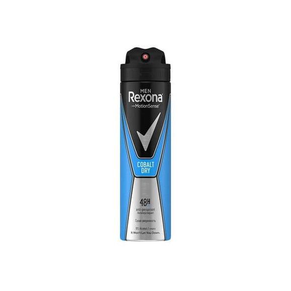 Rexona Men Cobalt Dry, antyperspirant w sprayu dla mężczyzn, 150 ml - zdjęcie produktu