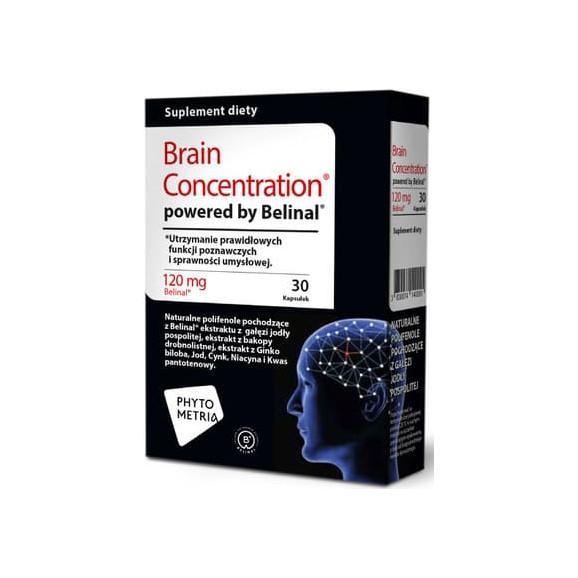 Phytometria Brain Concentration, kapsułki, 30 szt. - zdjęcie produktu