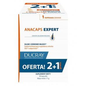 Ducray Anacaps Expert, kapsułki 2+1, 90 szt. - zdjęcie produktu
