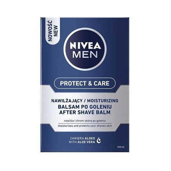 Nivea MEN Protect & Care, nawilżający balsam po goleniu, 100 ml - zdjęcie produktu