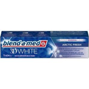 Blend-a-med 3D White Arctic Fresh, wybielająca pasta do zębów, 75 ml - zdjęcie produktu