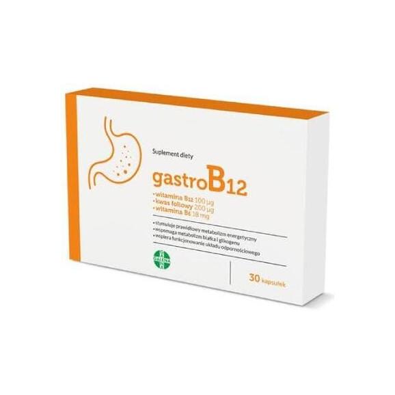 GastroB12, kapsułki, 30 szt. - zdjęcie produktu