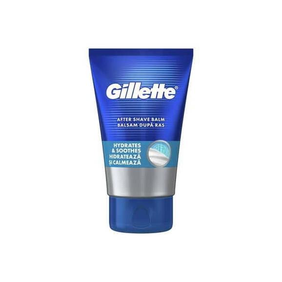 Gillette After Shave Balm, nawilżający i kojący balsam po goleniu, 100 ml - zdjęcie produktu