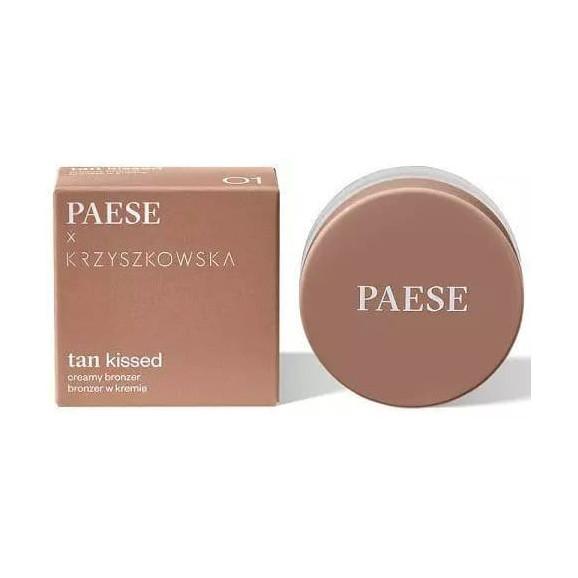 PAESE, kremowy bronzer, 01 Tan Kissed, 12 g - zdjęcie produktu