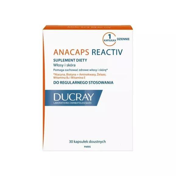 Ducray Anacaps Reactiv, kapsułki, 30 szt. - zdjęcie produktu
