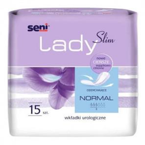 Seni Lady Slim Normal, wkładki urologiczne dla kobiet, 15 szt. - zdjęcie produktu