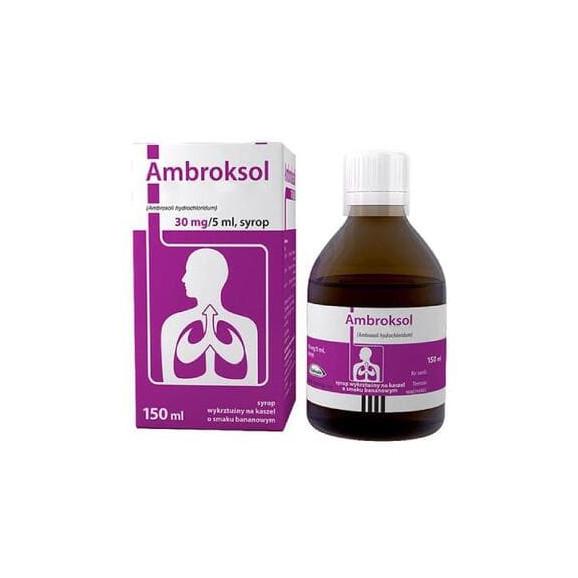 Ambroksol Orifarm 30mg/5ml, syrop, 150 ml - zdjęcie produktu