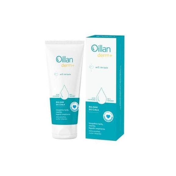 Oillan derm+, balsam do ciała uzupełniający lipidy, 200 ml - zdjęcie produktu